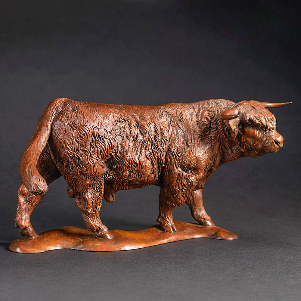 HIGHLAND BULL (CRUBACH OF REDRULLION) by Kelly John