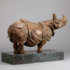 Indian Rhino (30") by Kelly John