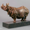 Indian Rhino (30") by Kelly John