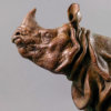 Indian Rhino (30") by Kelly John
