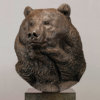 Kodiak Brown Bear (Indomitable - Head Study) by Kelly John