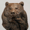 Kodiak Brown Bear (Indomitable - Head Study) by Kelly John