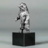 Kodiak Brown Bear (Indomitable - Silver Miniature) by Kelly John