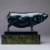 Large Black Pig (Ingrid) by Kelly John