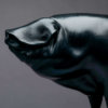 Large Black Pig (Ingrid) by Kelly John
