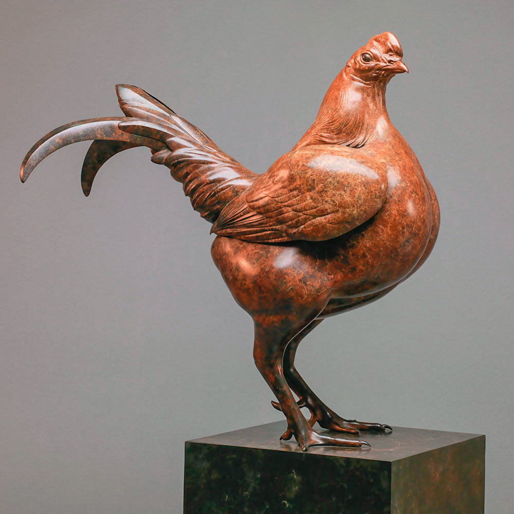 Old English Game Cock Bantam by Kelly John