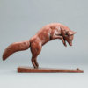 Red Fox (With Mouse) by Kelly John