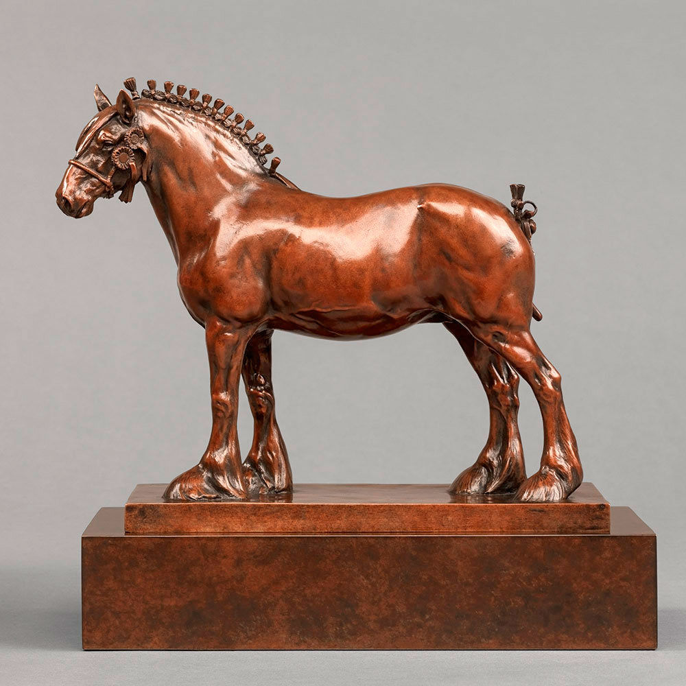 Shire Horse (Grange Farm Lady Fiona) by Kelly John