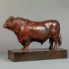 Traditional Hereford Bull (Street Talbot) by Kelly John