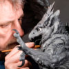 Imperial Griffin Maquette by Kelly John (Original Wax in progress)