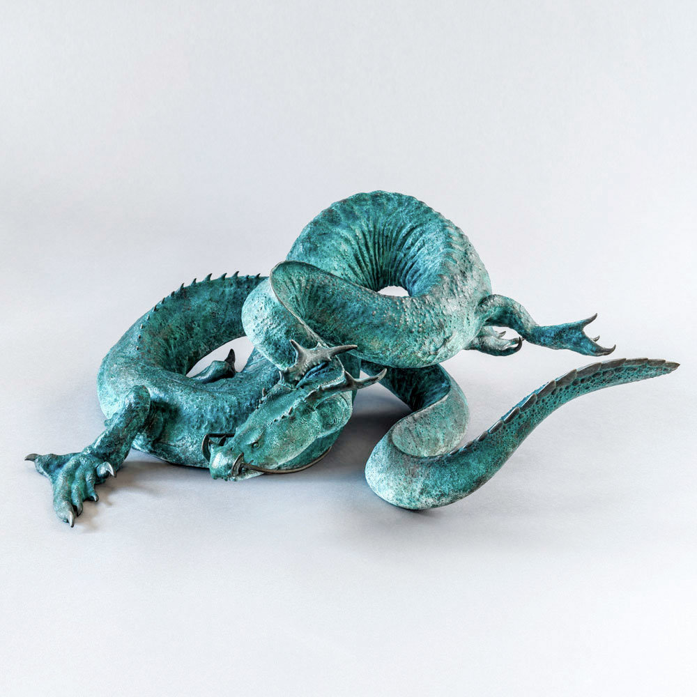 Midgard Serpent Dragon (Maquette) by Kelly John