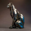 Seated Black Panther by Kelly John