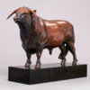 British Longhorn Bull (Blackbrook Philosopher - 20") by Kelly John